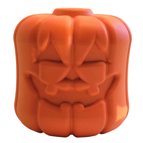Jack O' Lantern Dog Toy - Durable Halloween Chew Toy for Large Dogs
