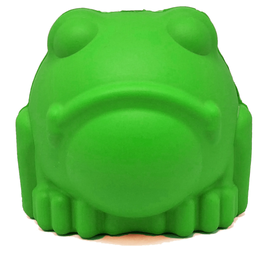 Bull Frog Dog Chew Toy & Treat Dispenser