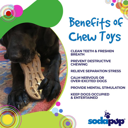 Peanut Nylon Dog Chew Toy | Ultra-Durable for Aggressive Chewers
