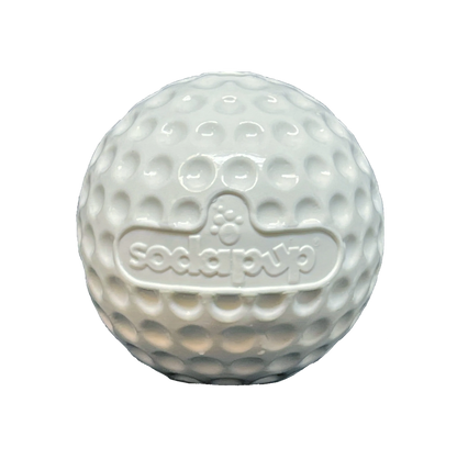 Golf Ball PUP-X Rubber eDispenser Treat Dispenser & Enrichment Toy